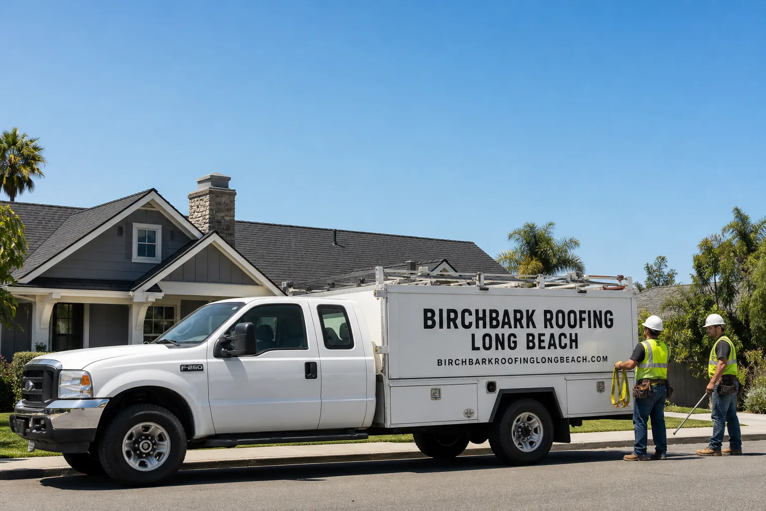 Birchbark Roofing Long Beach roofing team