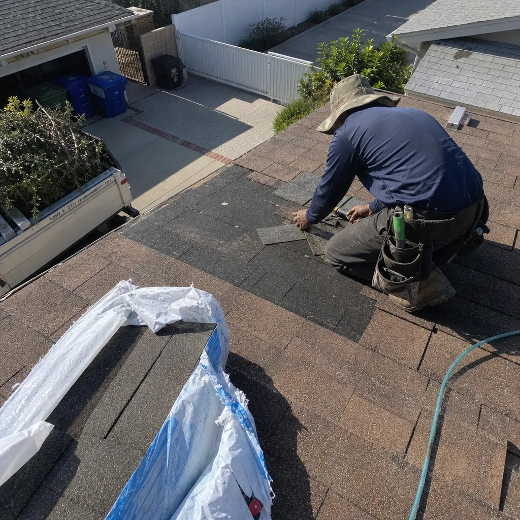 Roof Repair in Downey
