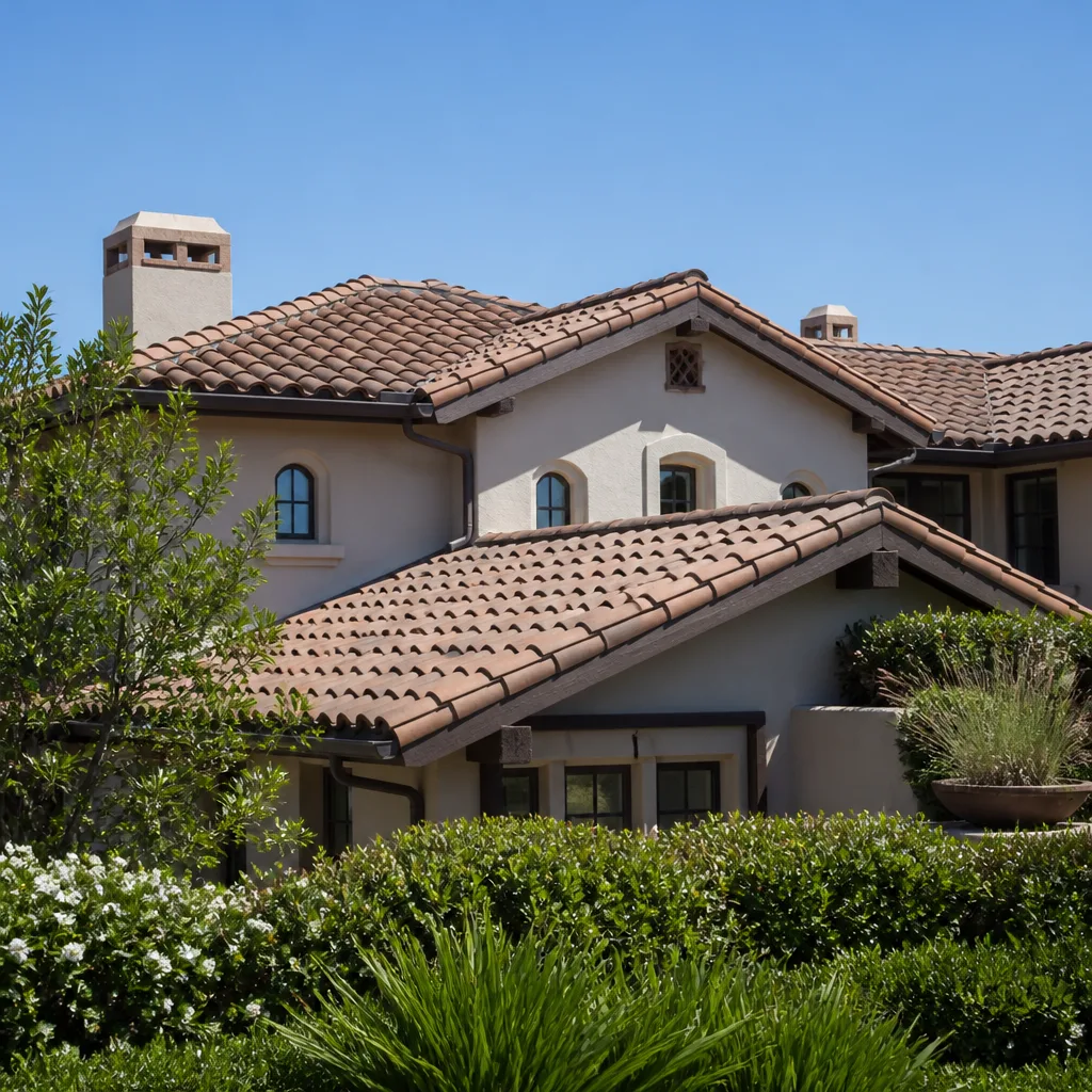 Tile roofing